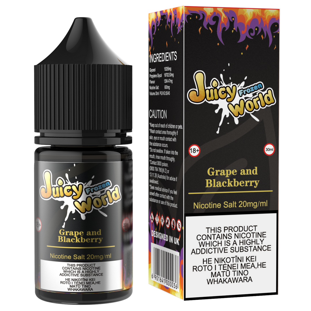 JUICY WORLD E-LIQUID SALTS