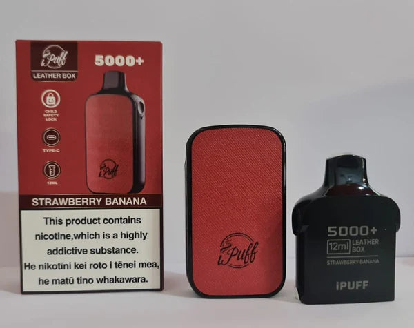 IPUFF LEATHER 5000PUFF PRE-FILLED POD-KIT