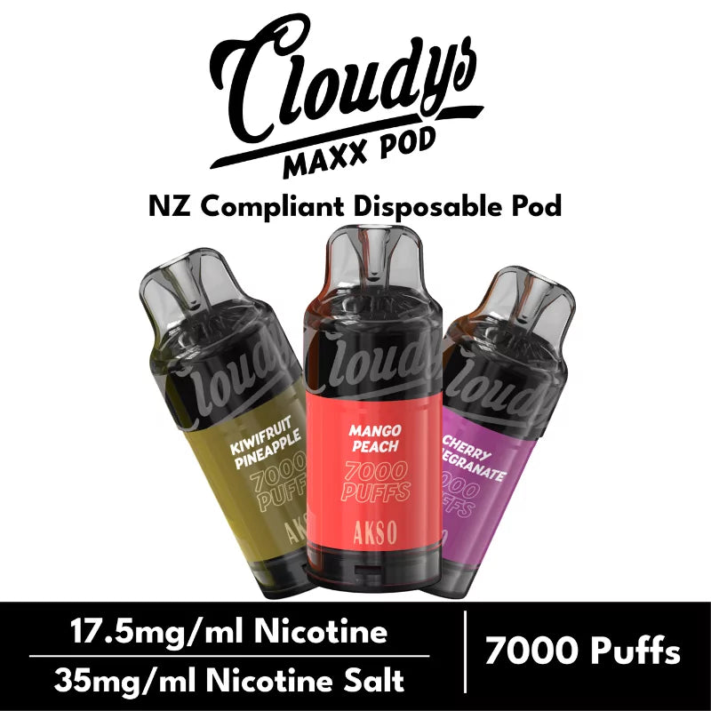 CLOUDY MAXX PREFILLED POD 7000 PUFF