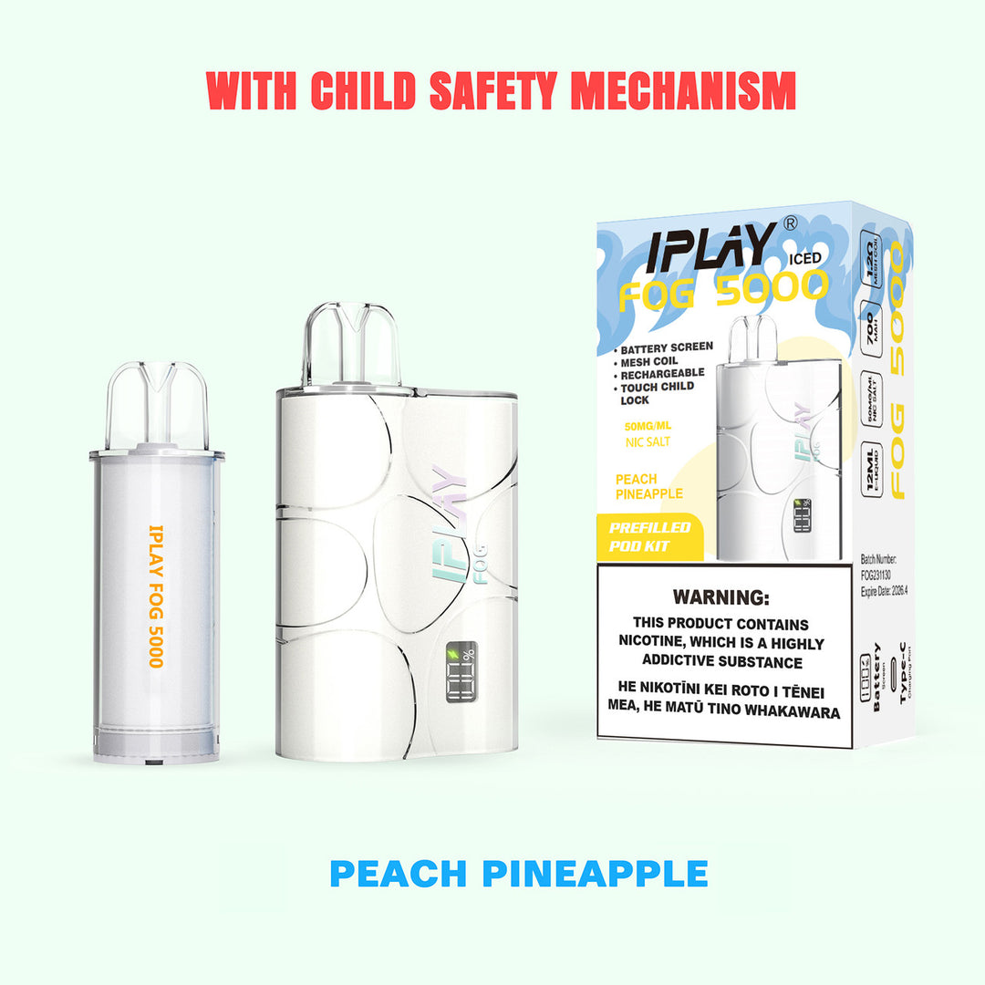 IPLAY FOG 5000 PUFF PREFILLED POD-KIT