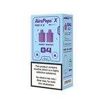 Load image into Gallery viewer, AIRSPOPS X PODS PRE-FILLED X2 TWIN PODS PACK 20MG/ML
