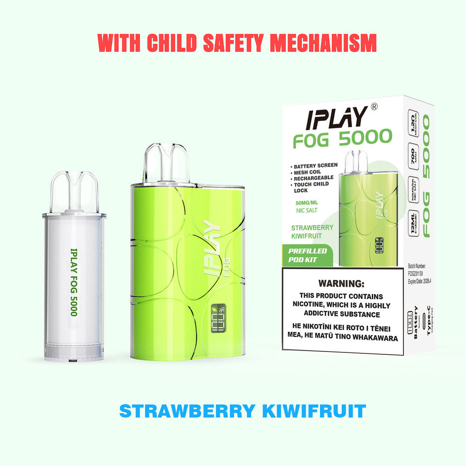 IPLAY FOG 5000 PUFF PREFILLED POD-KIT