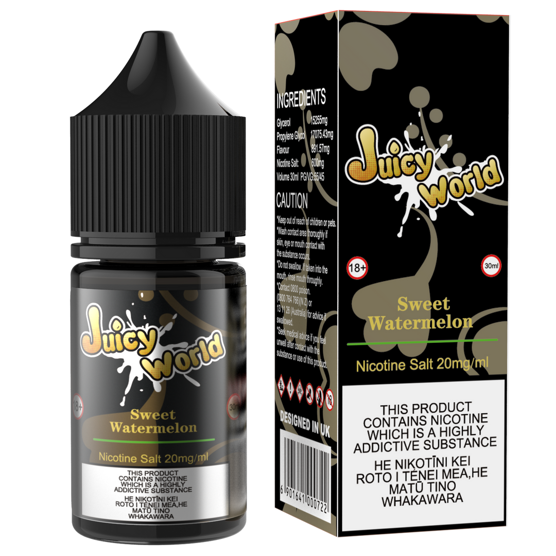 JUICY WORLD E-LIQUID SALTS