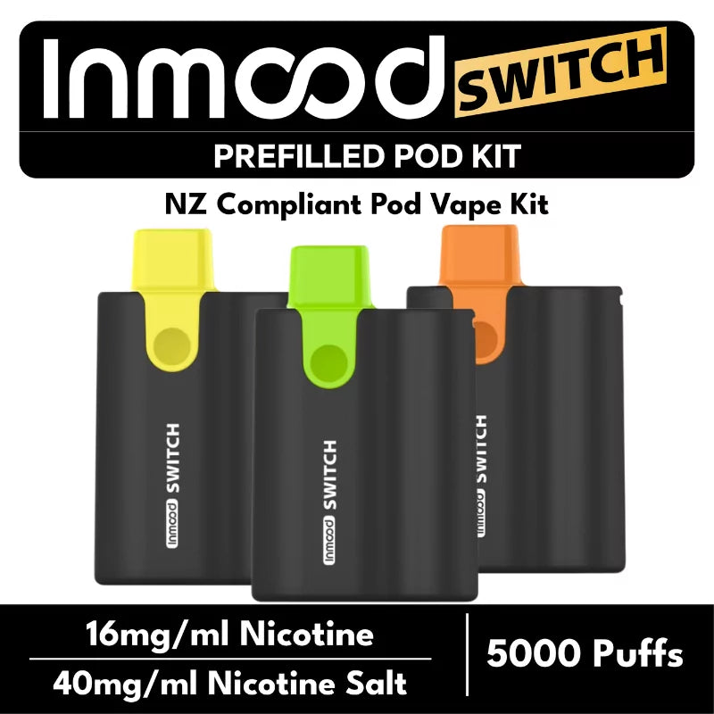 Inmood Switch 5000 Puffs 4% Pre-filled Replacement Pod Kit