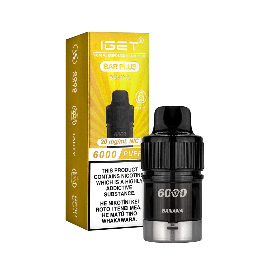 IGET Bar Plus 6000 Puffs Pre-filled Replacement Pod