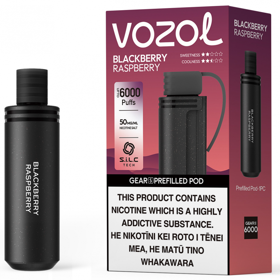 Vozol Gear S 6000 Puffs Prefilled Pod