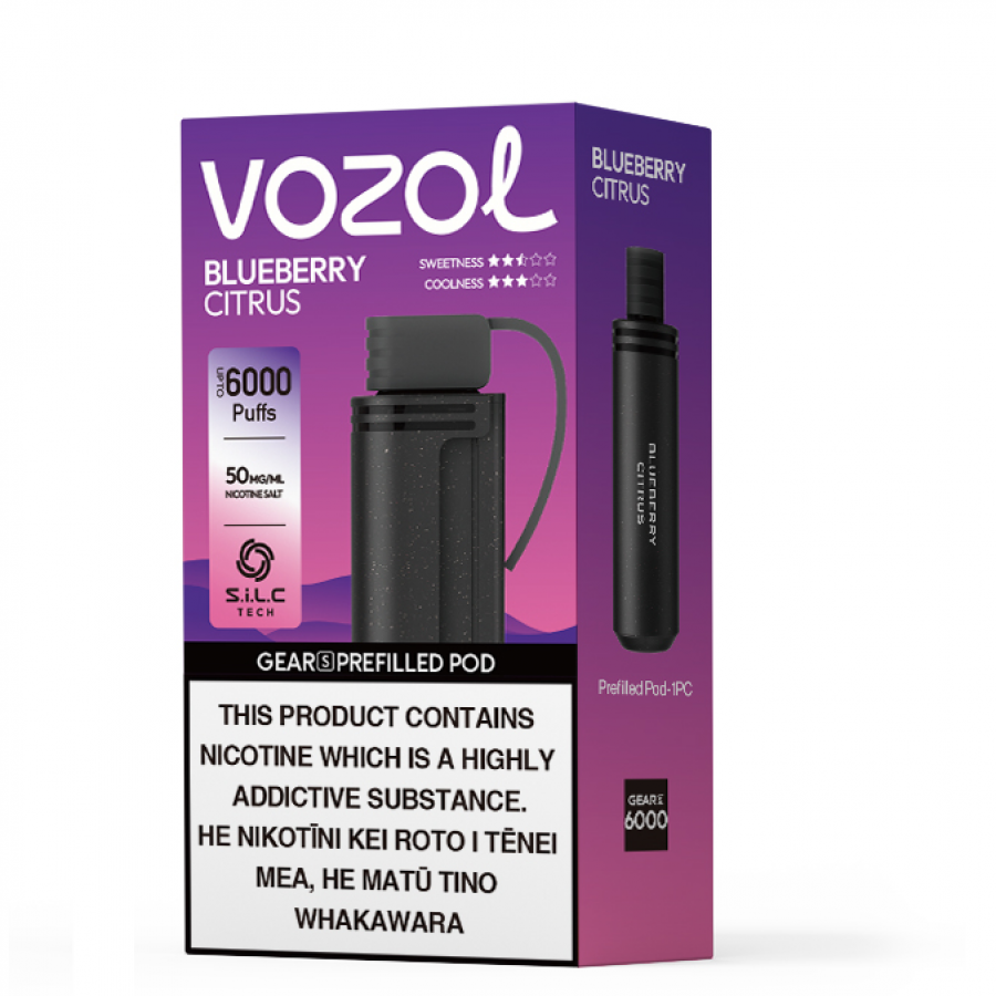 Vozol Gear S 6000 Puffs Prefilled Pod