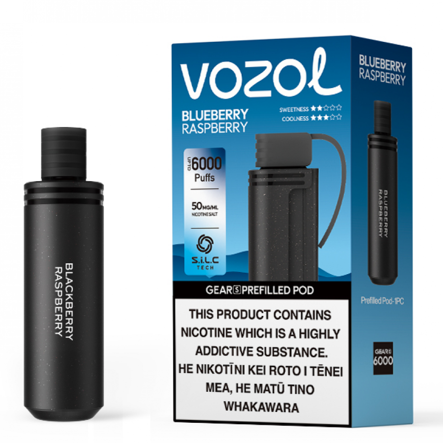 Vozol Gear S 6000 Puffs Prefilled Pod