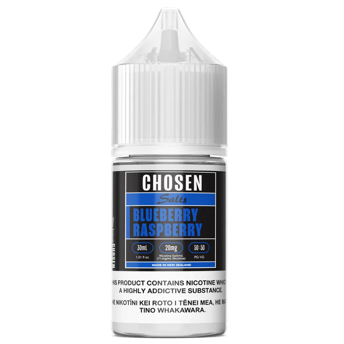 CHOSEN E-LIQUID BLUEBERRY RASPBERRY NICK SALT 30ML