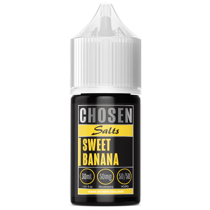 CHOSEN E-LIQUID SWEET BANANA NICK SALT 30ML