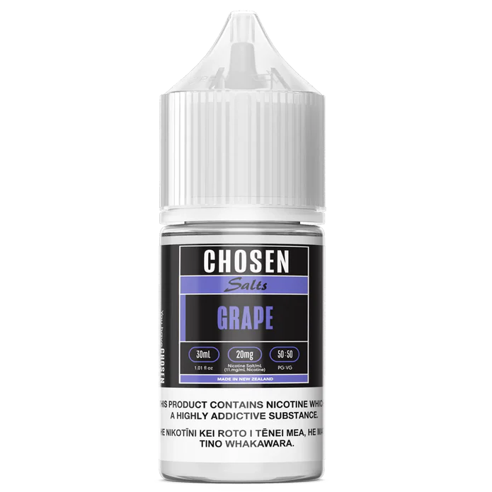 CHOSEN E-LIQUID GRAPE 30ML