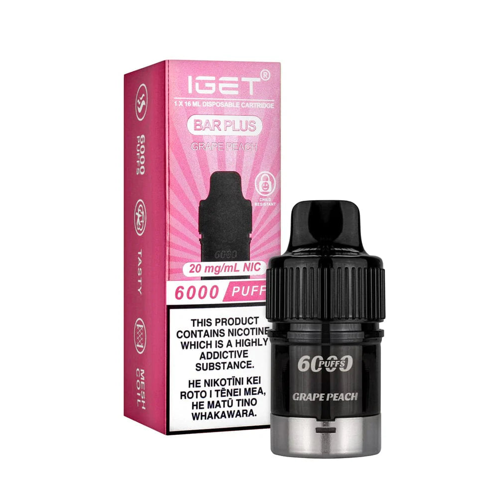 IGET Bar Plus 6000 Puffs Pre-filled Replacement Pod