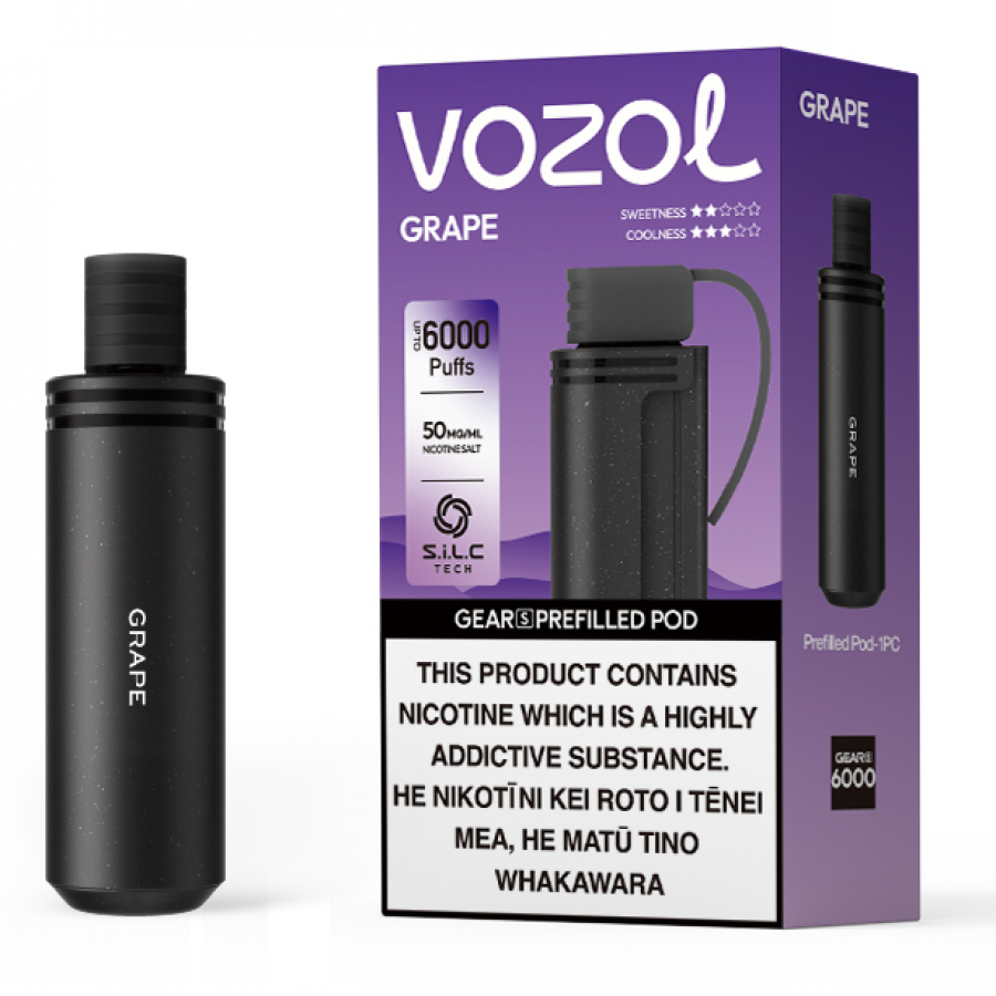 Vozol Gear S 6000 Puffs Prefilled Pod