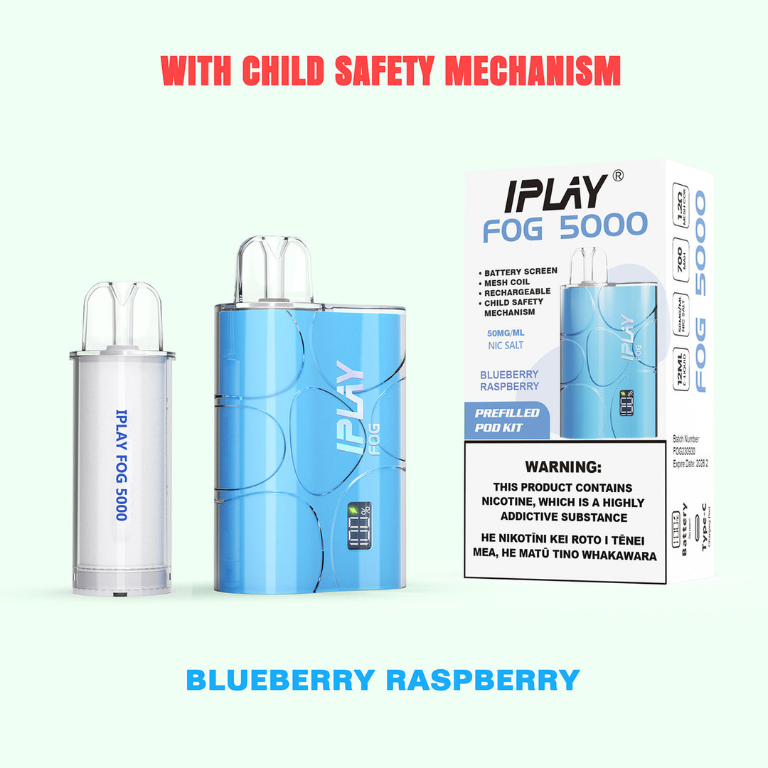 IPLAY FOG 5000 PUFF PREFILLED POD-KIT