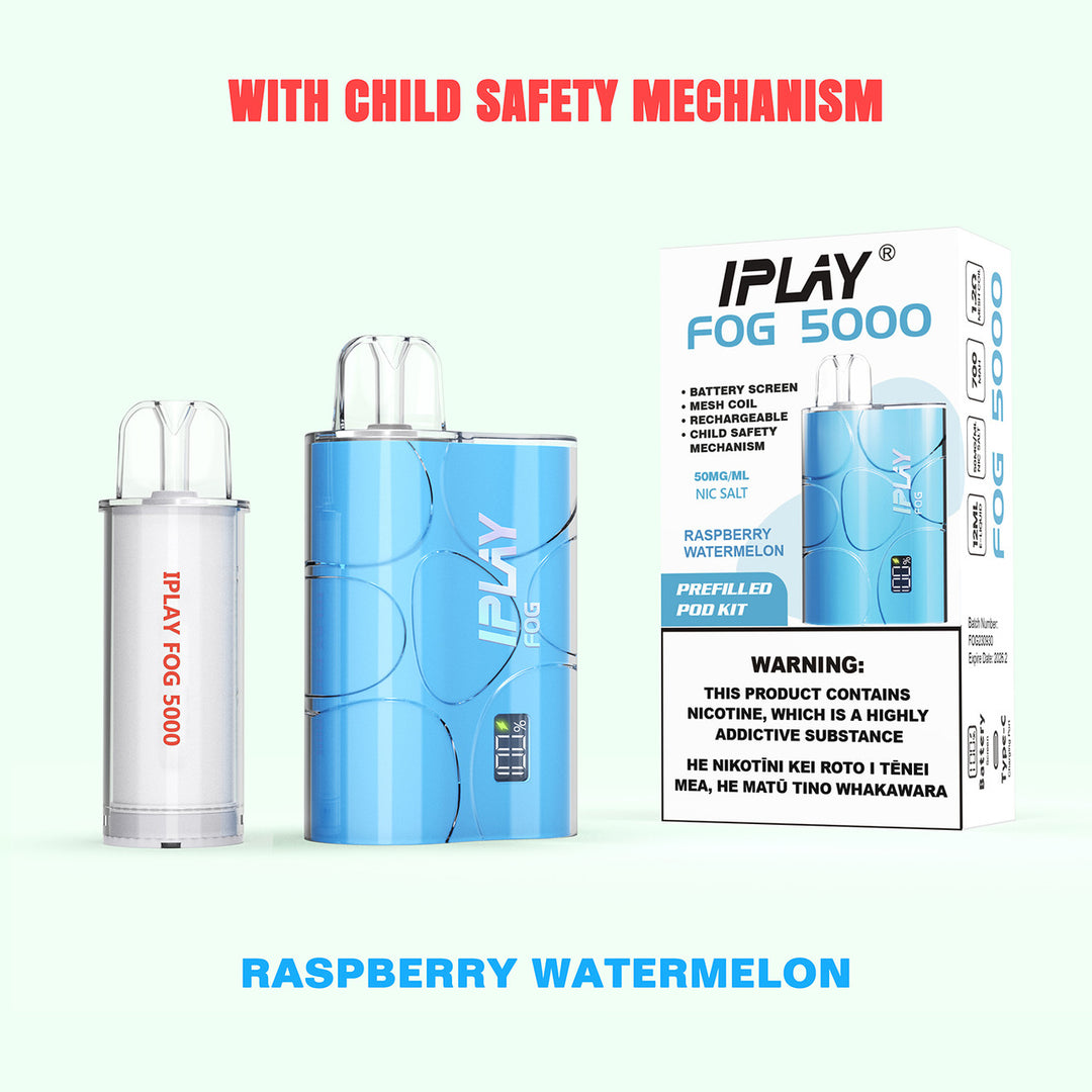 IPLAY FOG 5000 PUFF PREFILLED POD-KIT