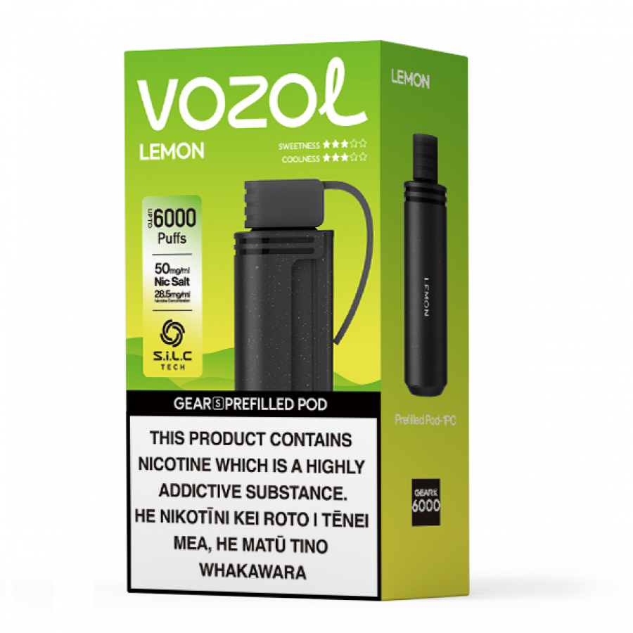 Vozol Gear S 6000 Puffs Prefilled Pod