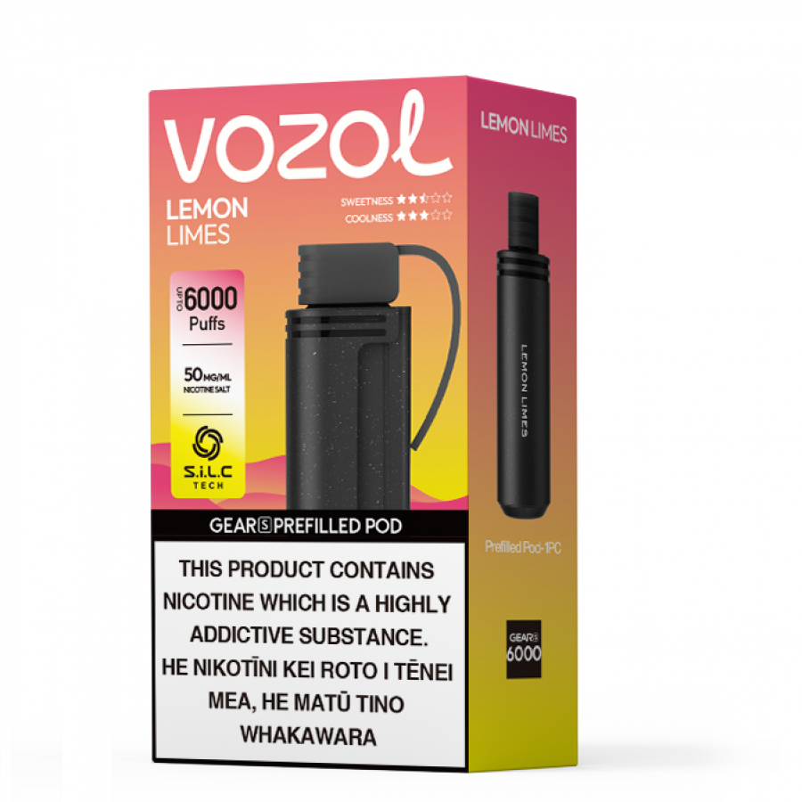 Vozol Gear S 6000 Puffs Prefilled Pod