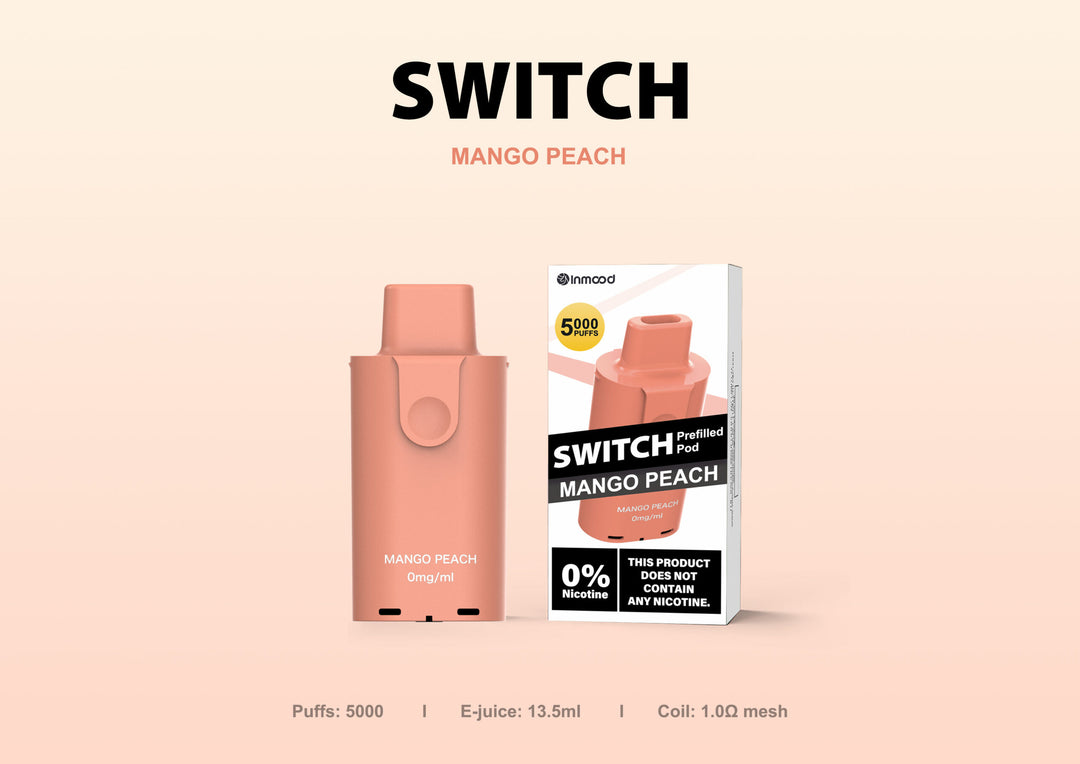 Inmood Switch 5000 Puffs 0% Pre-filled Replacement Pod