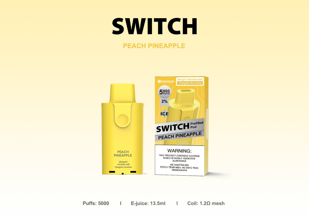 Inmood Switch 5000 Puffs Pre-filled Replacement Pod – 20mg Nic salt