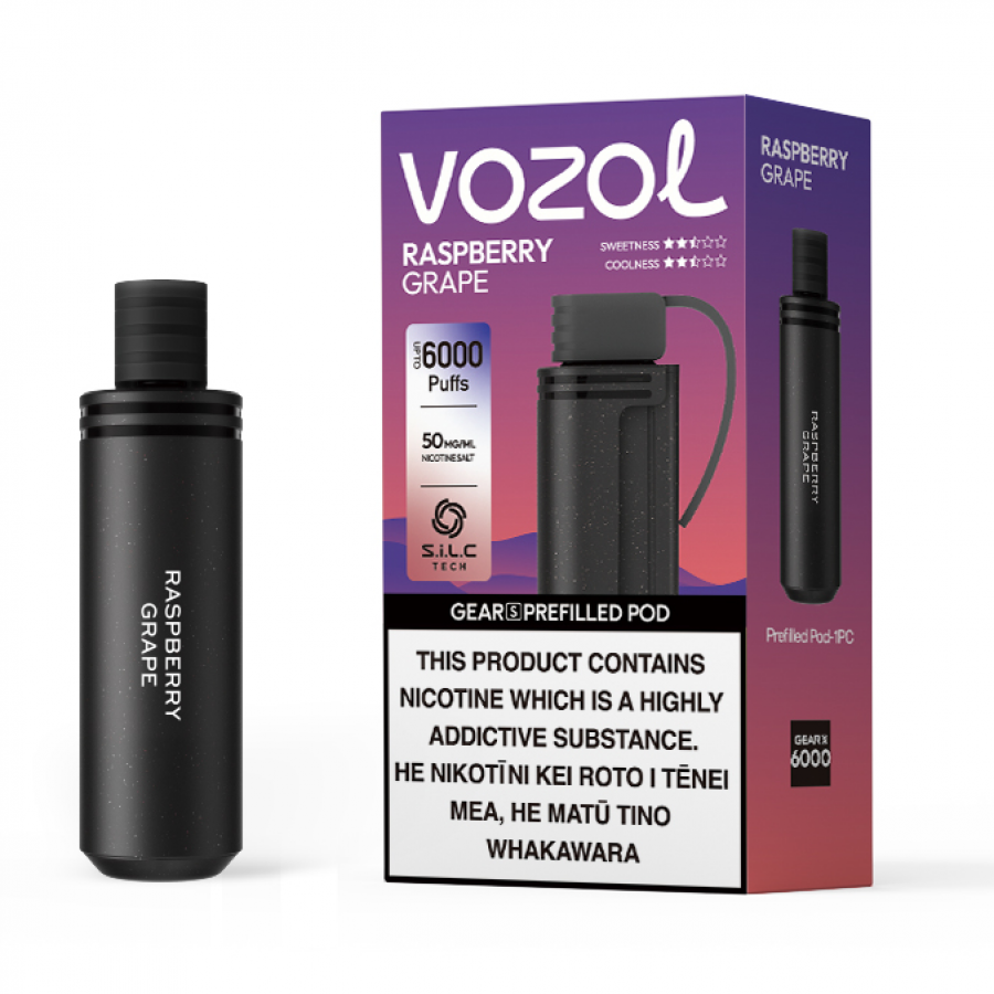 Vozol Gear S 6000 Puffs Prefilled Pod