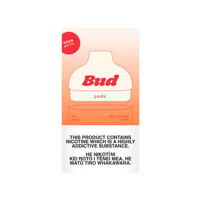 Bud 2 PK 8000 Puffs Pre-filled Vape Pod