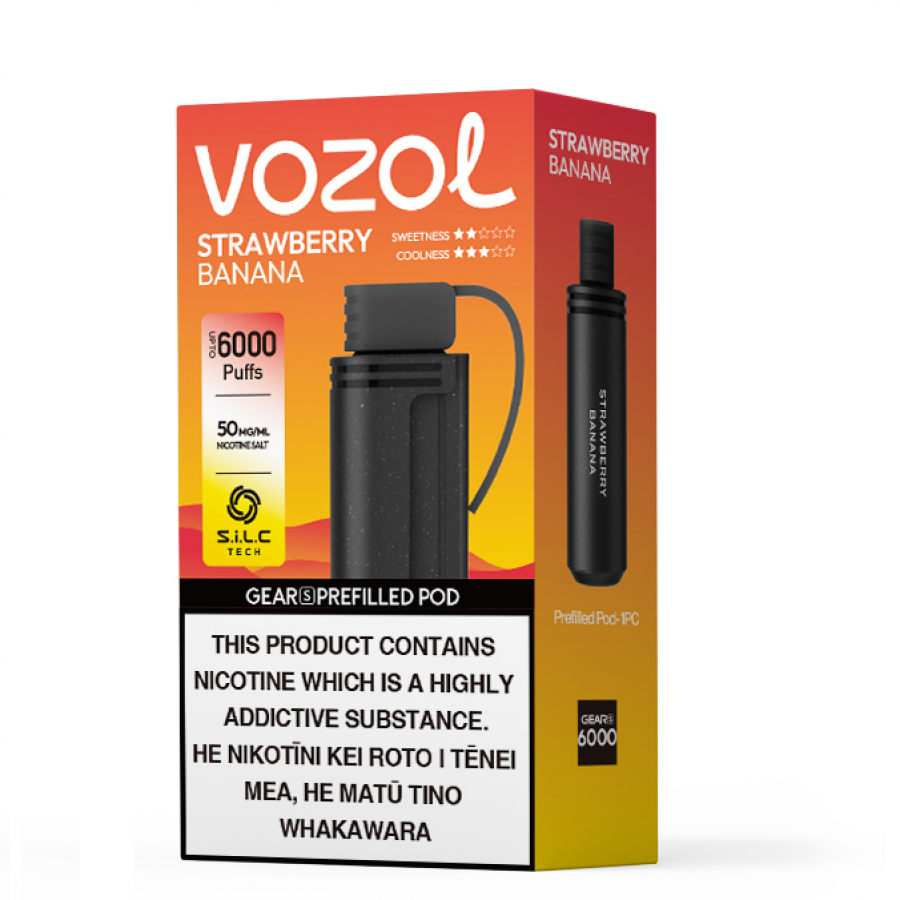 Vozol Gear S 6000 Puffs Prefilled Pod