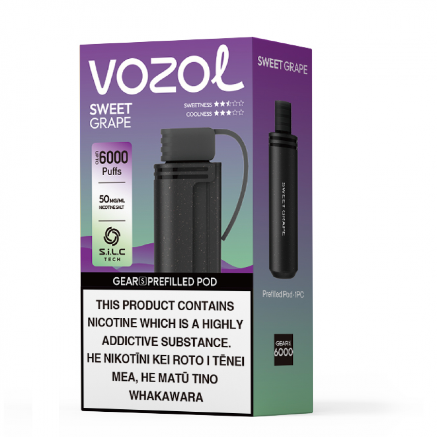 Vozol Gear S 6000 Puffs Prefilled Pod