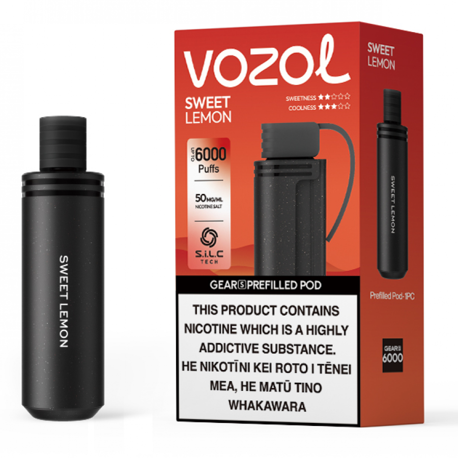 Vozol Gear S 6000 Puffs Prefilled Pod