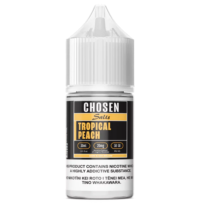 CHOSEN E-LIQUID TROPICAL PEACH NICK SALT 30ML