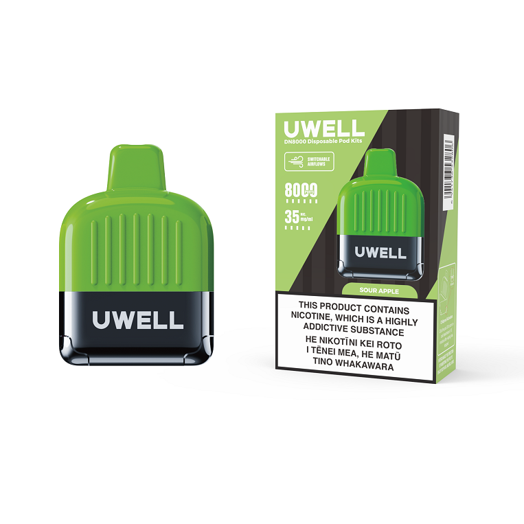 UWELL DN8000 PUFF PREFILLED POD KIT