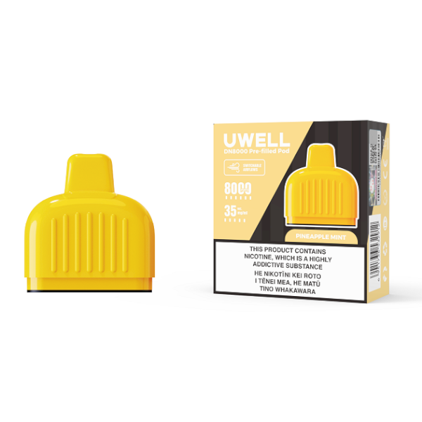 UWELL DN8000 Pre-Filled Pod – 8000 Puffs | 16ml Capacity | Customizable Airflow