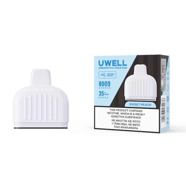 UWELL DN8000 Pre-Filled Pod – 8000 Puffs | 16ml Capacity | Customizable Airflow