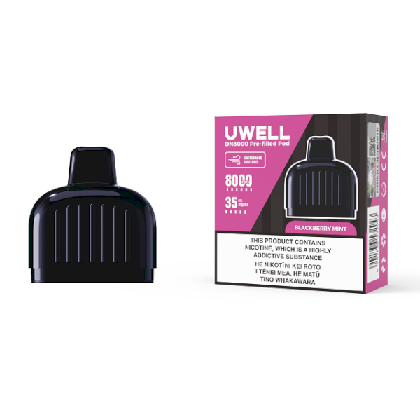 UWELL DN8000 Pre-Filled Pod – 8000 Puffs | 16ml Capacity | Customizable Airflow