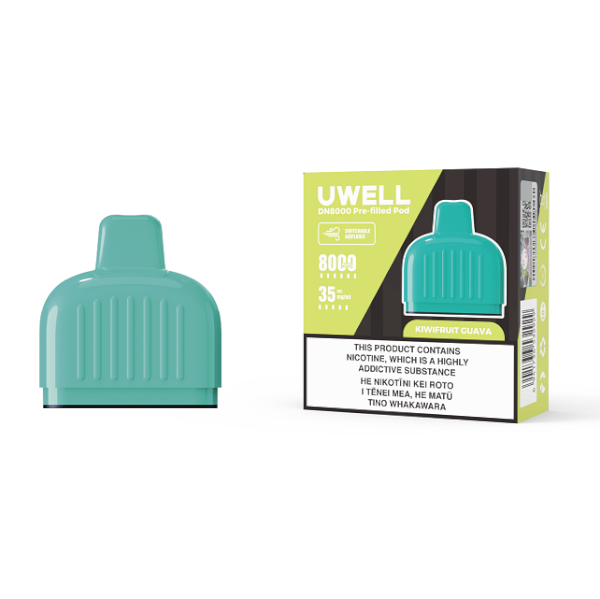 UWELL DN8000 Pre-Filled Pod – 8000 Puffs | 16ml Capacity | Customizable Airflow