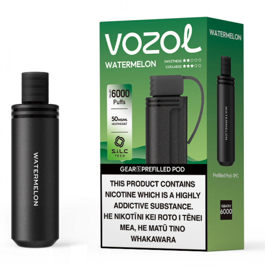 Vozol Gear S 6000 Puffs Prefilled Pod